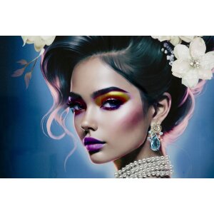 Mauro Ferretti Wandbild Isabel mit Rahmen 72x4x102 cm