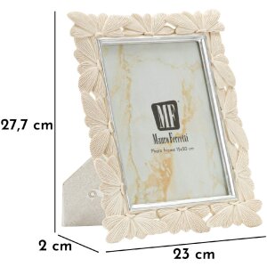 Mauro Ferretti Рамка для фото Бабочка 15x20 см кремовый