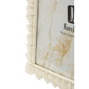 Mauro Ferretti Fotorahmen Helles Blatt 20x25 cm creme