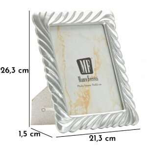 Mauro Ferretti Fotorahmen Carvy 15x20 cm silber
