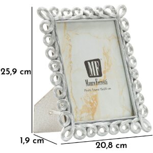 Mauro Ferretti Fotorahmen Hollow 15x20 cm silber