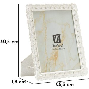 Mauro Ferretti Fotorahmen Herzhaftes 20x25 cm weiß