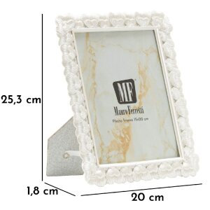 Mauro Ferretti Фоторамка Сердечная 15x20 см белая