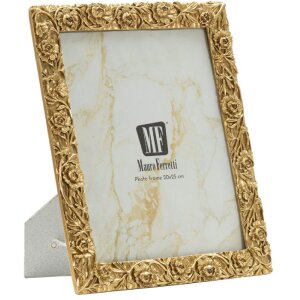 Mauro Ferretti Fotorahmen Mohnblume 20x25 cm gold