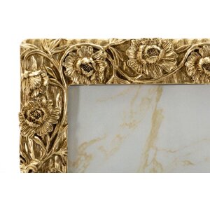 Mauro Ferretti Fotorahmen Mohnblume 20x25 cm gold