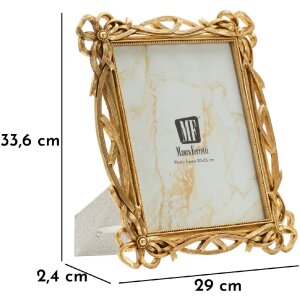 Mauro Ferretti Fotorahmen Knoten 20x25 cm gold