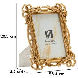 Mauro Ferretti Fotorahmen Knoten 15x20 cm gold