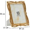 Mauro Ferretti Fotorahmen Linie 20x25 cm gold