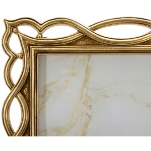 Mauro Ferretti Fotorahmen Welle 20x25 cm gold