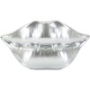 Mauro Ferretti Vase Mundlippe 23x8x12 cm silber