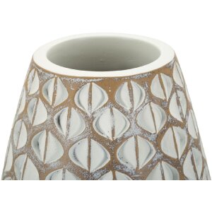 Mauro Ferretti Ваза Tibet Ø 20x45,5 см белая