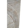 Mauro Ferretti Vase Holzig Ø 19x55 cm weißwäsche