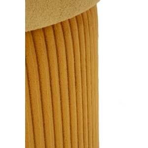 Комплект пуфов Aspen с местом для хранения Горчичный 2 шт.