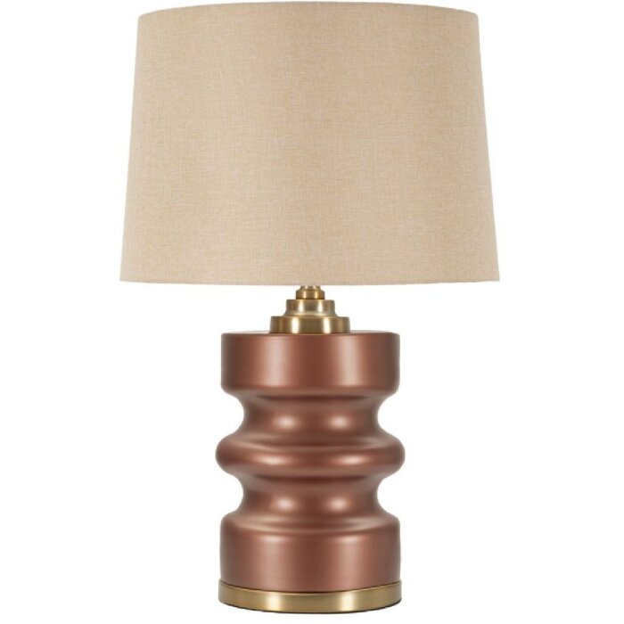 Rosenthal Настольная лампа стекло коричневый золото Ø36.5x56.5cm