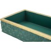 Mauro Ferretti Коробка для хранения Grent 18,8x6,4x10,8 см зелено-золотая