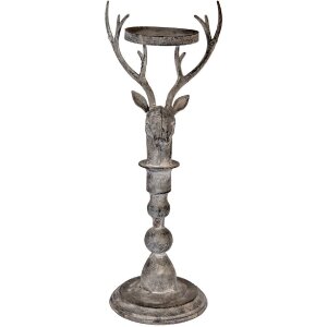 Clayre & Eef 6Y5838 Kerzenständer Hirsch...