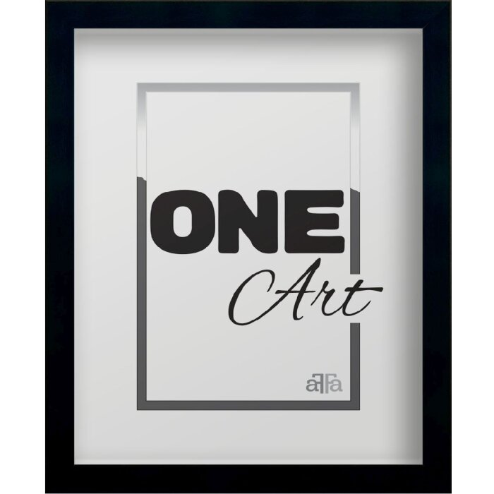 Рамка для фото FramesFactory Hekla 21x29 см черная