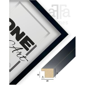 FramesFactory Хекла 59,4x84,1 см черная фоторамка