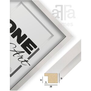 FramesFactory Рамка для фотографий Hekla 50x70 см белая