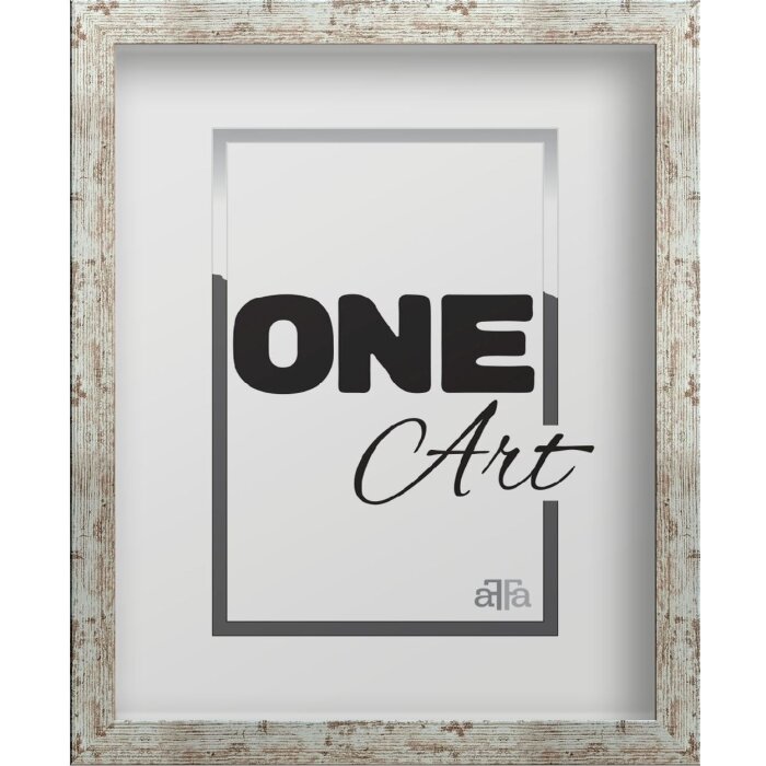 Фоторамка FramesFactory Хекла 21x29 см Белый винтаж