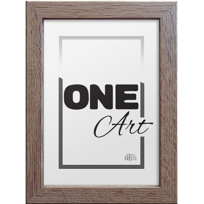 Фоторамка FramesFactory Хекла 10x15 см Дымный Дуб