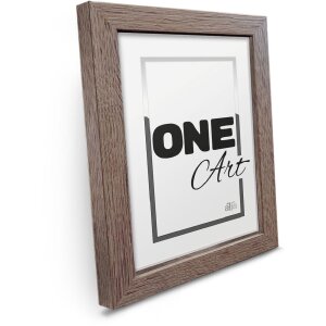 Фоторамка FramesFactory Хекла 18x24 см Дымный Дуб