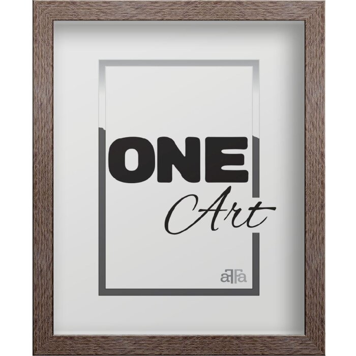 Фоторамка FramesFactory Хекла 21x29,7 см Дымный Дуб