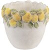 Clayre & Eef 6TE0571 Цветочный горшок "Лимон", 14x12 см