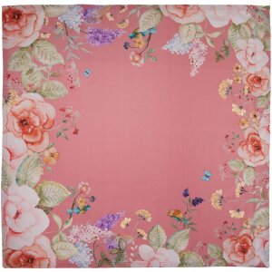 Clayre & Eef FFA01P Tischdecke Rosé 100x100 cm...