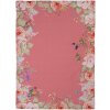 Clayre & Eef FFA42P Küchentuch 50x70 cm Florales Design Rosa Baumwolle