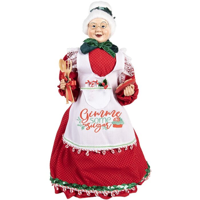 Статуэтка Санта Клаус Clayre & Eef 18x18x46 см