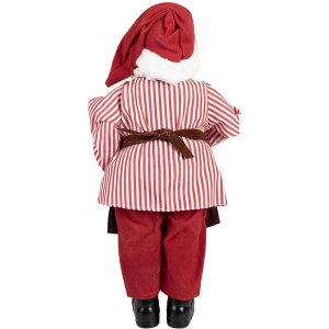 Clayre & Eef Weihnachtsmann Dekoration rot 22x19x45 cm
