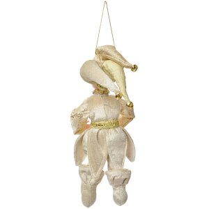 Clayre & Eef Deko-Anhänger Elfe 66217 Beige-Gold...