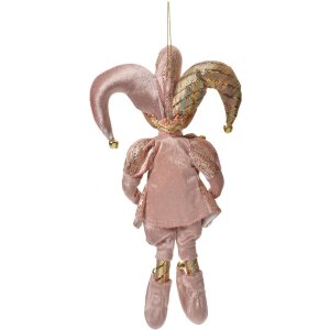 Clayre & Eef Dekoanhänger Elfe Rosa Gold 20x8x37 cm