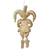 Clayre & Eef Декоративная подвеска Эльф Бежевый/Золотой 14x10x38 см