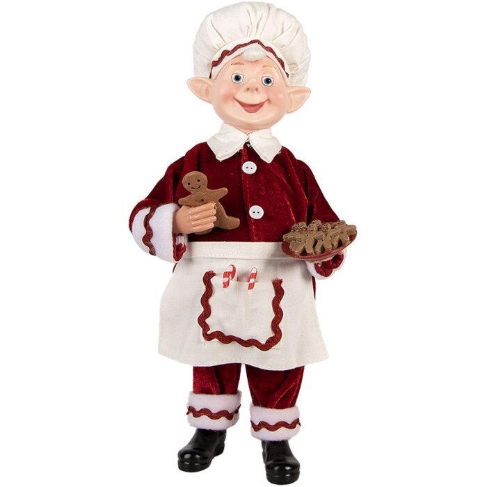 Clayre & Eef 66237 Рождественский эльф 30 см