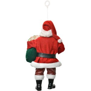Clayre & Eef Weihnachtsmann Hänger 11x6x17 cm...