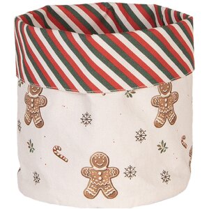 Clayre & Eef CGM50 Brotkörbchen Ø 15x16...