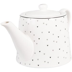 Clayre & Eef BHSTE Teekanne 23x14x14 cm 1000 ml...