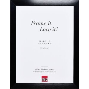 Effect Alu Profil S3: Черная или Серебряная Фоторамка 13x13-70x100 со Стеклом