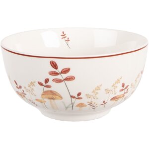 Clayre & Eef LFJBO Schale Ø 14x7 cm beige-braun