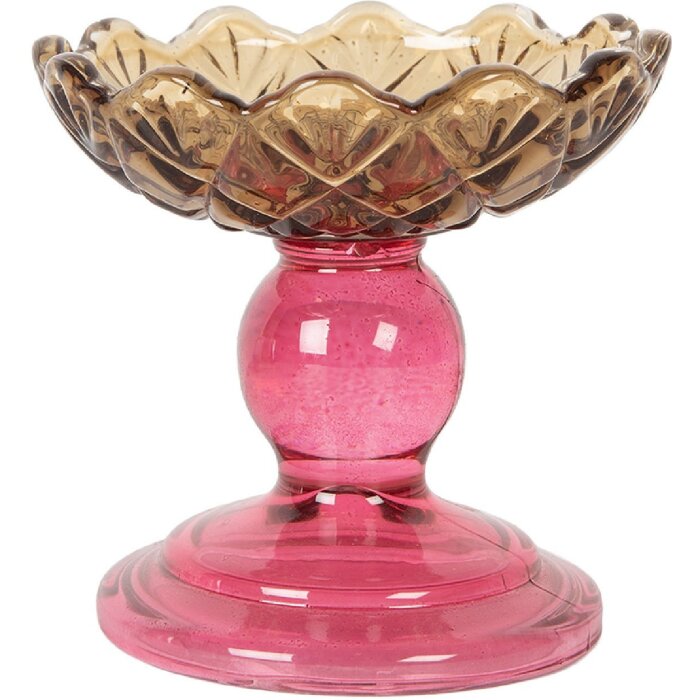 Clayre & Eef 6GL5341 Подсвечник для чайных свечей Ø 10x9 см