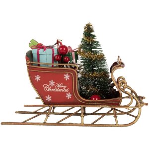 Clayre & Eef Декоративные сани 17x8x12 см Рождественский декор