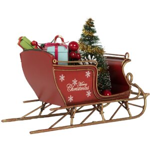 Clayre & Eef Декоративные сани 17x8x12 см Рождественский декор