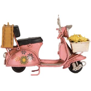 Clayre & Eef 6Y5879 Modell Motorroller 12x6x8 cm Rosa...