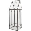 Clayre & Eef 5GL0021 Декоративная мини-теплица 15x15x45 см