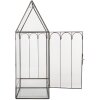 Clayre & Eef 5GL0021 Декоративная мини-теплица 15x15x45 см