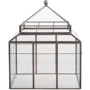 Clayre & Eef Мини-теплица декоративная 21x21x32 см