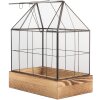 Clayre & Eef Мини-тепличка декоративная 26x17x32 см
