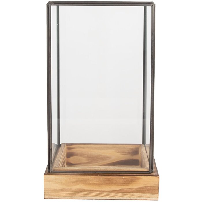 Clayre & Eef 6GL5365 Декоративная мини-теплица 14x14x24 см